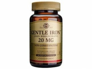 SOLGAR Gentle Iron 20mg 180veg caps