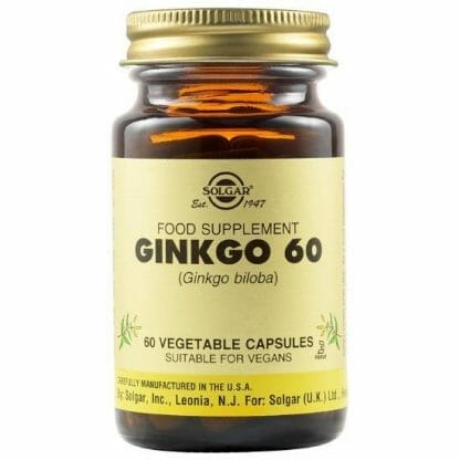 SOLGAR Ginkgo Biloba 60veg caps