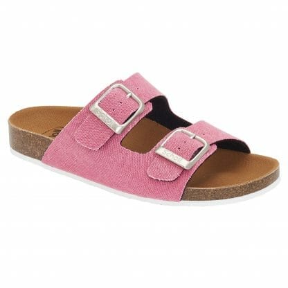 Scholl Shoes Greeny Malaren Fuchsia Γυναικεία Καλοκαιρινά Ανατομικά Παπούτσια Χαρίζουν Σωστή Στάση & Φυσικό Χωρίς Πόνο Βάδισμα 1 Ζευγάρι - 41