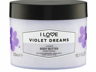 I love... Violet Dreams Body Butter Θρεπτική Κρέμα Σώματος με Εκχυλίσματα Φρούτων για Πλούσια Ενυδάτωση Όλη Μέρα 300ml