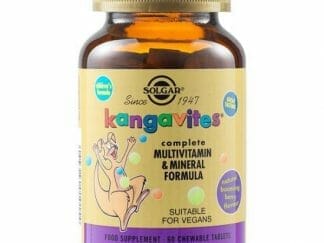 SOLGAR Kangavites Bouncing Berry Complete Multivitamin and Mineral Formula 60Chewable tabs