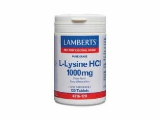 LAMBERTS L-LYSINE 500MG 120TABS