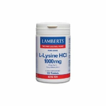 LAMBERTS L-LYSINE 500MG 120TABS