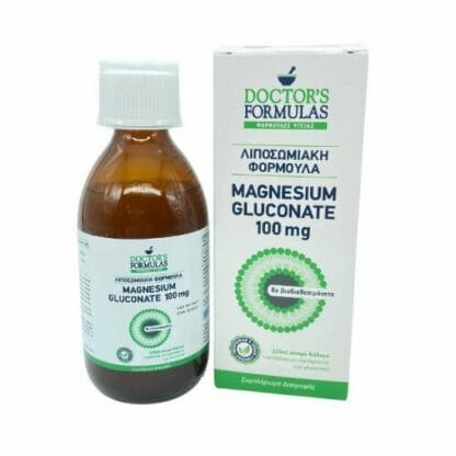 DOCTOR'S FORMULAS MAGNESIUM GLOCONATE ΛΙΠΟΣΩΜΙΑΚΗ ΦΟΡΜΟΥΛΑ 100MG 225ML