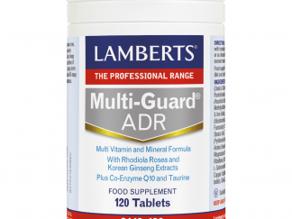 Lamberts Multi-Guard ADR Συμπλήρωμα Διατροφής για την Αντιμετώπιση της Ψυχολογικής και Σωματικής Κόπωσης 120 tabs