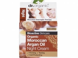 Dr Organic Moroccan Argan Oil Night Cream Κρέμα Νύχτας με Έλαιο Αργκάν με Έντονη Αντιγηραντική Δράση 50ml