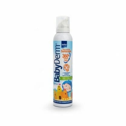 Intermed BabyDerm Sunscreen 360° Cream Spray 50SPF 200ml - Αντηλιακή Κρέμα Για Παιδία Πρόσωπο & Σώμα