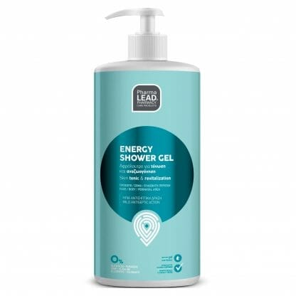 Pharmalead Energy Shower Gel Αφρόλουτρο για Καθημερινό Καθαρισμό, Τόνωση & Αναζωογόνηση 1L