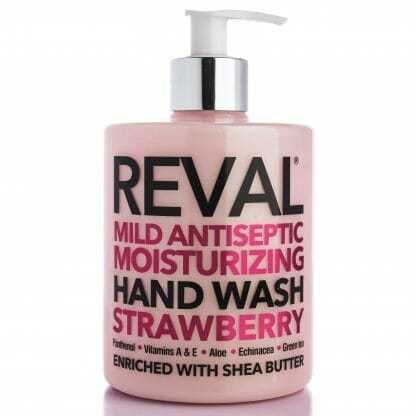 Intermed Reval Mild Antiseptic Moisturizing Hand Wash Καθαρισμός & Ενυδάτωση 500ml - Strawberry