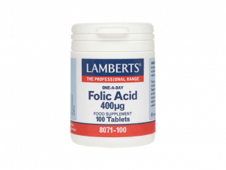 LAMBERTS Folic Acid 400μg 100tabs