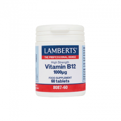LAMBERTS Vitamin B12 1000μg 60tabs