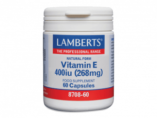 LAMBERTS NATURAL FORM VITAMIN E 400IU 60CAPS