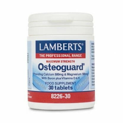 LAMBERTS Osteoguard Ασβέστιο & Μαγνήσιο σε αναλογία 2 για Υγιή Οστά 30tabs