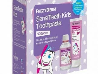 FREZYDERM Promo SensiTeeth Kids Toothpaste 500ppm 50ml & ΔΩΡΟ SensiTeeth Kids Mouthwash 100ml