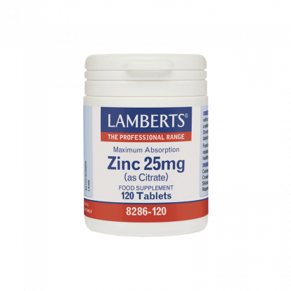 LAMBERTS ZINC 25MG 120TABS