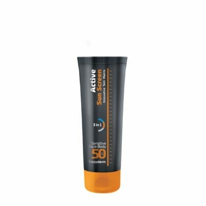 FREZYDERM Active Sun Screen Face - Body Sensitive SPF50 150ml