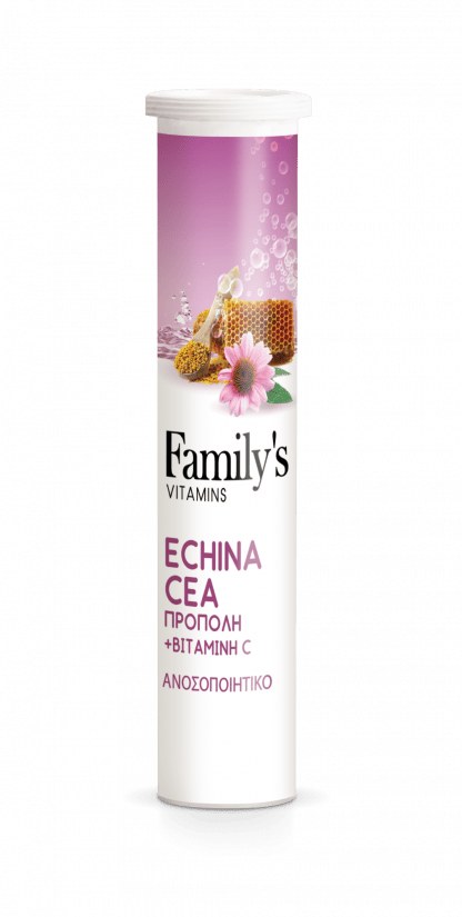 POWER HEALTH Family's Vitamins Echinacea Propolis & Vitamin C 20 eff.tabs