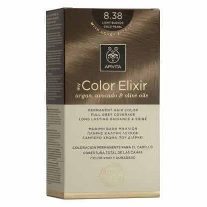 APIVITA My Color Elixir N8,38 Ξανθό Ανοιχτό Μελί Περλέ 50&75ml