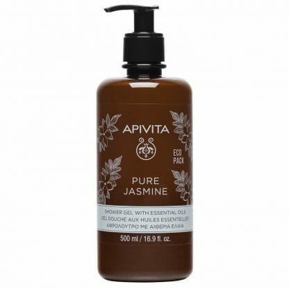 APIVITA Eco Pack Pure Jasmine Αφρόλουτρο με Αιθέρια Έλαια 500ml