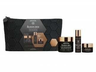 APIVITA Promo Queen Bee Κρέμα Ημέρας Ελαφριάς Υφής 50ml με ΔΩΡΟ Μίνι Κρέμα Νύχτας 15ml & Ορό 10ml σε Συλλεκτικό Necessaire