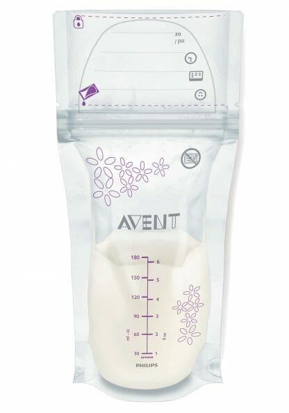Avent Σακουλάκια Αποθήκευσης Μητρικού Γάλακτος 180ml 25τεμάχια SCF603/25