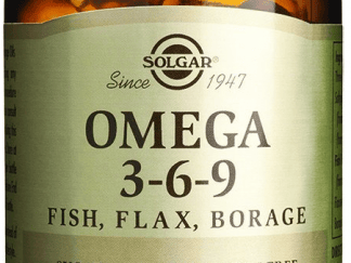 Solgar Omega 3-6-9 Μίγμα Ουσιωδών Λιπαρών Οξέων Υψηλής Βιολογικής Αξίας softgels - 120softgels