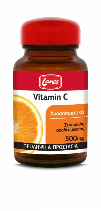 LANES VIT C 500MG 30 TABS