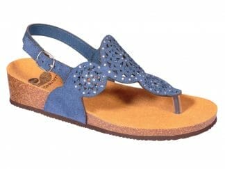Scholl Shoes Abeline F274321007 Blue Γυναικεία Ανατομικά Παπούτσια Χαρίζουν Σωστή Στάση & Φυσικό Χωρίς Πόνο Βάδισμα 1 Ζευγάρι - 37