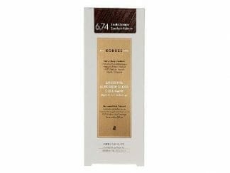 KORRES ABYSSINIA Superior Gloss Colorant 6.74 Ξανθό Σκούρο Σοκολάτα-Χάλκινο 50ml