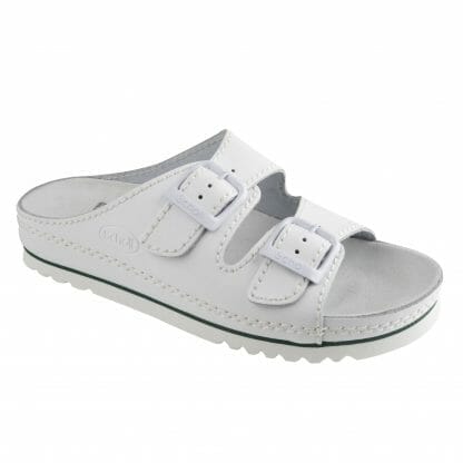 Scholl Shoes AirBag White Ανατομικά Καλοκαιρινά Παπούτσια σε Λευκό Χρώμα, Χαρίζουν Σωστή Στάση & Φυσικό, Χωρίς Πόνο Βάδισμα 1 Ζευγάρι - 37