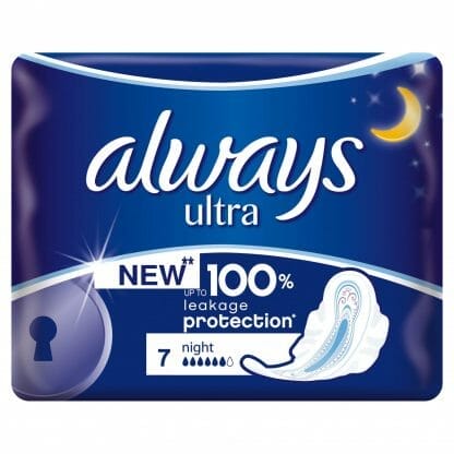 Always Ultra Night Σερβιέτες Με Φτερά 7 Τεμάχια