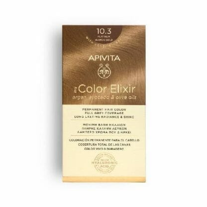 APIVITA My Color Elixir Βαφή Μαλλιών Κατάξανθο Μέλι 10.3 50ml & Γαλάκτωμα Ενεργοποίησης 75ml