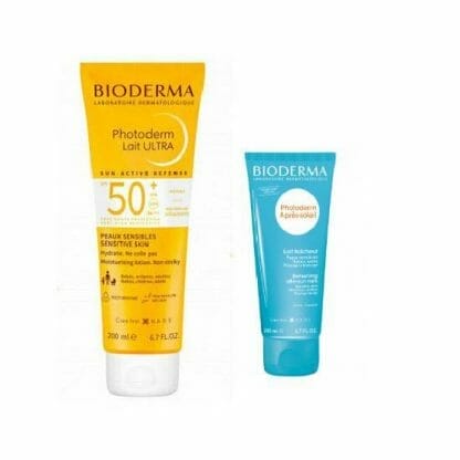 BIODERMA PHOTODERM LAIT ULTRA 200ML & APRES SOLEIL 100ML