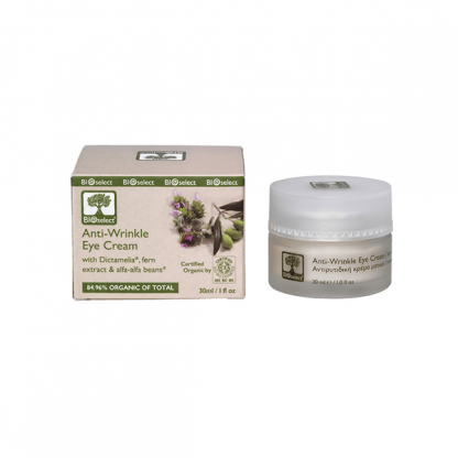 Bioselect Αντιρυτιδική κρέμα ματιών 30ml