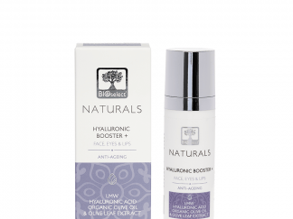 Bioselect Naturals Υαλουρονικό Booster + Πρόσωπο, Μάτια & Χείλια 30ml