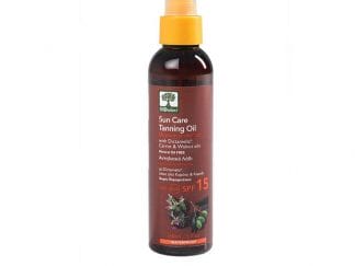 Bioselect Αντηλιακό λάδι μέτριας προστασίας SPF 15 150ml