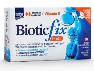 Intermed Biotic Fix Dental Συμπλήρωμα Διατροφής με Προβιοτικά 30 Oral Disp.Tabs