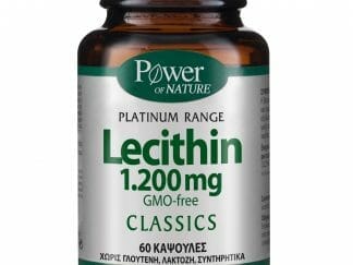 Power Health Platinum Range Lecithin 1.200mg Συμπλήρωμα Διατροφής με Λεκιθίνη 1.200mg 60caps