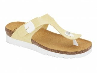 Scholl Shoes Boa Vista Up Yellow Γυναικεία Καλοκαιρινά Ανατομικά Παπούτσια Χαρίζουν Σωστή Στάση & Φυσικό Χωρίς Πόνο Βάδισμα 1 Ζευγάρι - 40