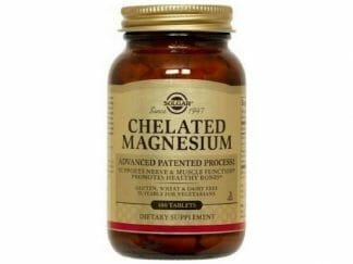 SOLGAR Chelated Magnesium 100 Ταμπλέτες