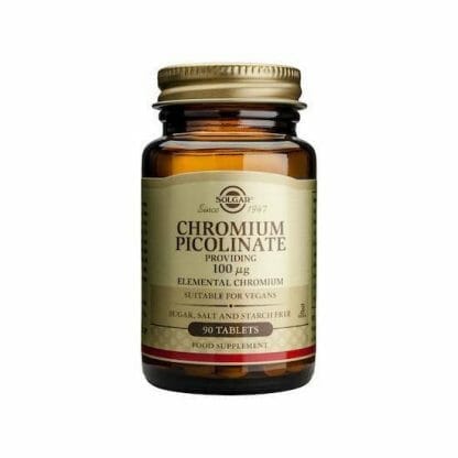 SOLGAR Chromium Picolinate 100µg 90tabs