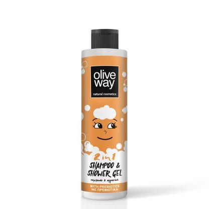 OLIVEWAY Παιδικό Σαμπουάν και Αφροντούς 250ml