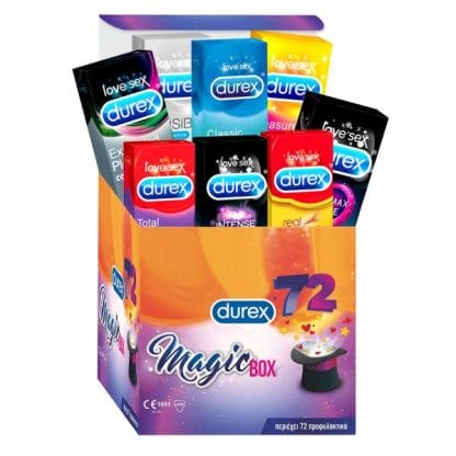Durex Προφυλακτικά Magicbox 72τεμ (limited edition συλλογή)