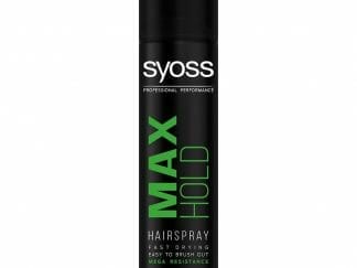 Syoss Hairspray Max Hold Επαγγελματικό Πολύ Δυνατό Κράτημα στα Μαλλιά & Styling Μεγάλης Διάρκειας 75ml