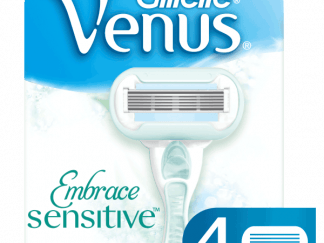 Gillette Venus Embrace Sensitive Ανταλλακτικές Κεφαλές 4τεμ