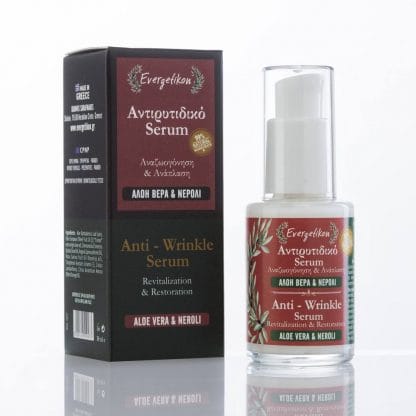 Evergetikon Aντιρυτιδικό Serum με Aλόη βέρα Νερολί