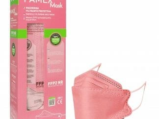 Famex Masks Μάσκες Υψηλής Προστασίας μιας Χρήσης FFP2 NR KN95 σε Ροζ Χρώμα 10 Τεμάχια