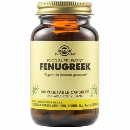 SOLGAR Fenugreek 100 Κάψουλες