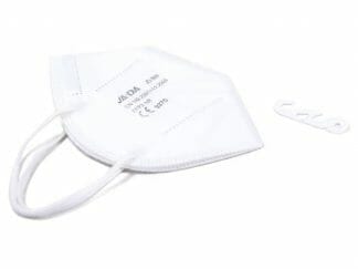 Jada Non Medical 7ply Mask FFP3 NR Μάσκα Προστασίας 7 Επιπέδων με Μεταλλικό Έλασμα μιας Χρήσης σε Λευκό Χρώμα 1 Τεμάχιο