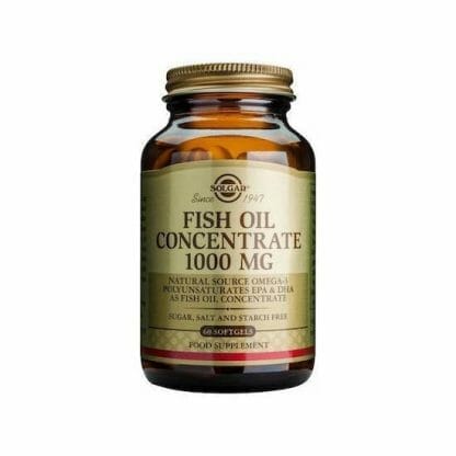 SOLGAR Fish Oil Concentrate 1000mg 60softgels